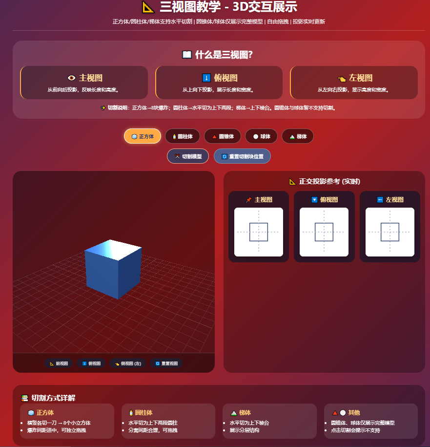 3D三视图教学