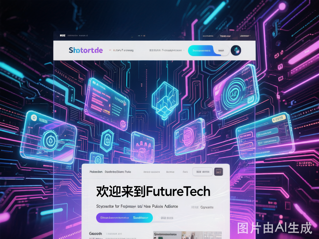 极简响应式官网-科技未来